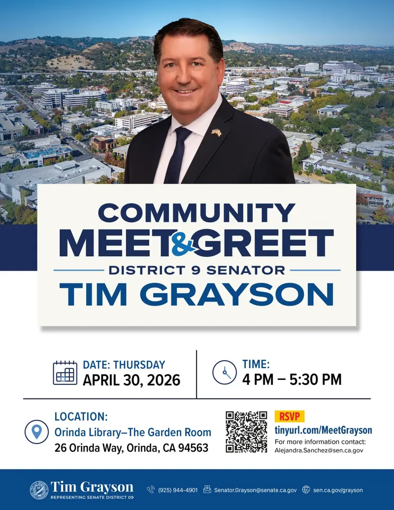 Flyer for the Tim Grayson Meet and Greet