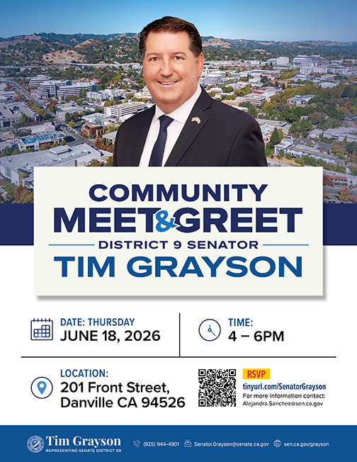 Meet and Greet Senator Tim Grayson